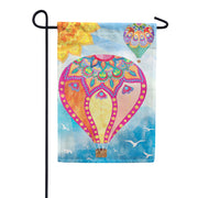 Premier Hot Air Balloon Illuminated Garden Flag