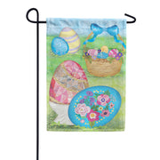 Premier Elegant Easter Eggs Illuminated Garden Flag