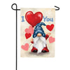 Premier Valentine Gnome Garden Flag