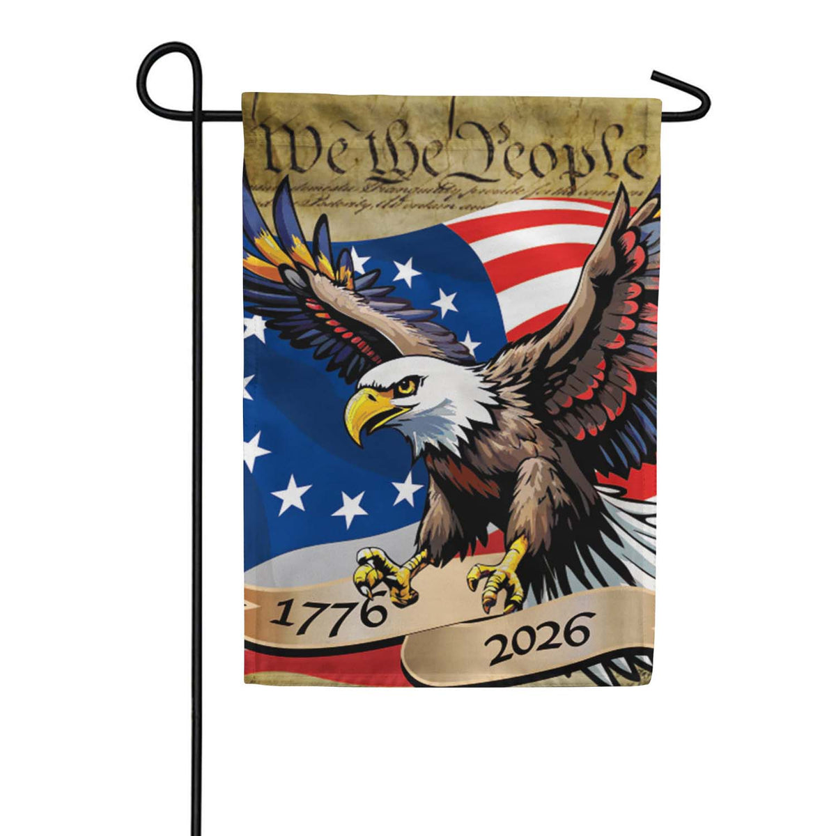 Premier Oversized Garden Flag - We the People Patriotic Eagle