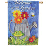 Welcome To My Garden PremierSoft House Flag