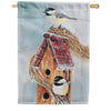 Premier Early Bird Chickadee Illuminated House Flag
