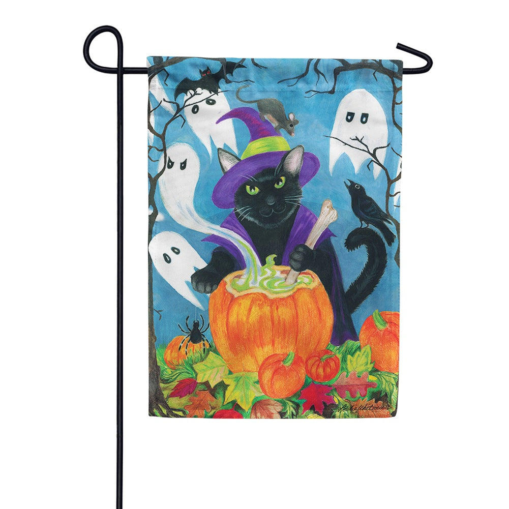 Toland Garden Flag - Trouble Brewing