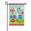 Toland Party Owls Garden Flag