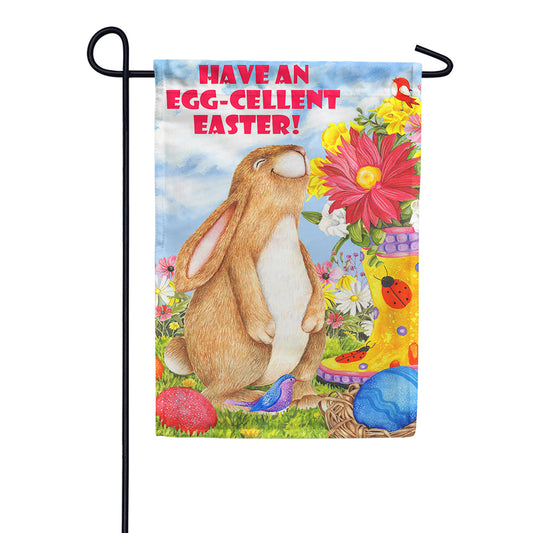 Toland Egg-celent Easter Garden Flag