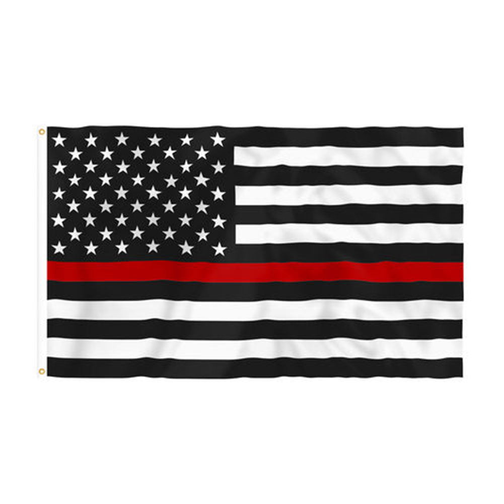 Toland Thin Red Line Grommeted Flag (3' x 5')