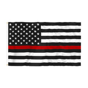 Toland Grommet Flag - Thin Red Line