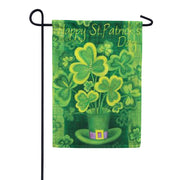 Toland Shamrockin' Garden Flag