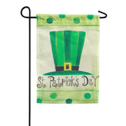 Toland St. Pat's Hat Garden Flag