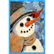 Toland Snowman And Cardinal Garden Flag