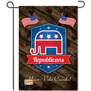 Breeze Decor Republicans Garden Flag