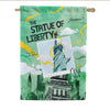 America Forever The City that Never Sleeps House Flag