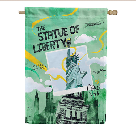 America Forever The City that Never Sleeps House Flag