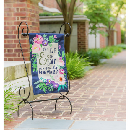 Have and Hold Linen Garden Flag