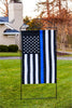 Thin Blue Line Applique House Flag