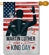 MLK House Flag