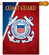 Coast Guard House Flag