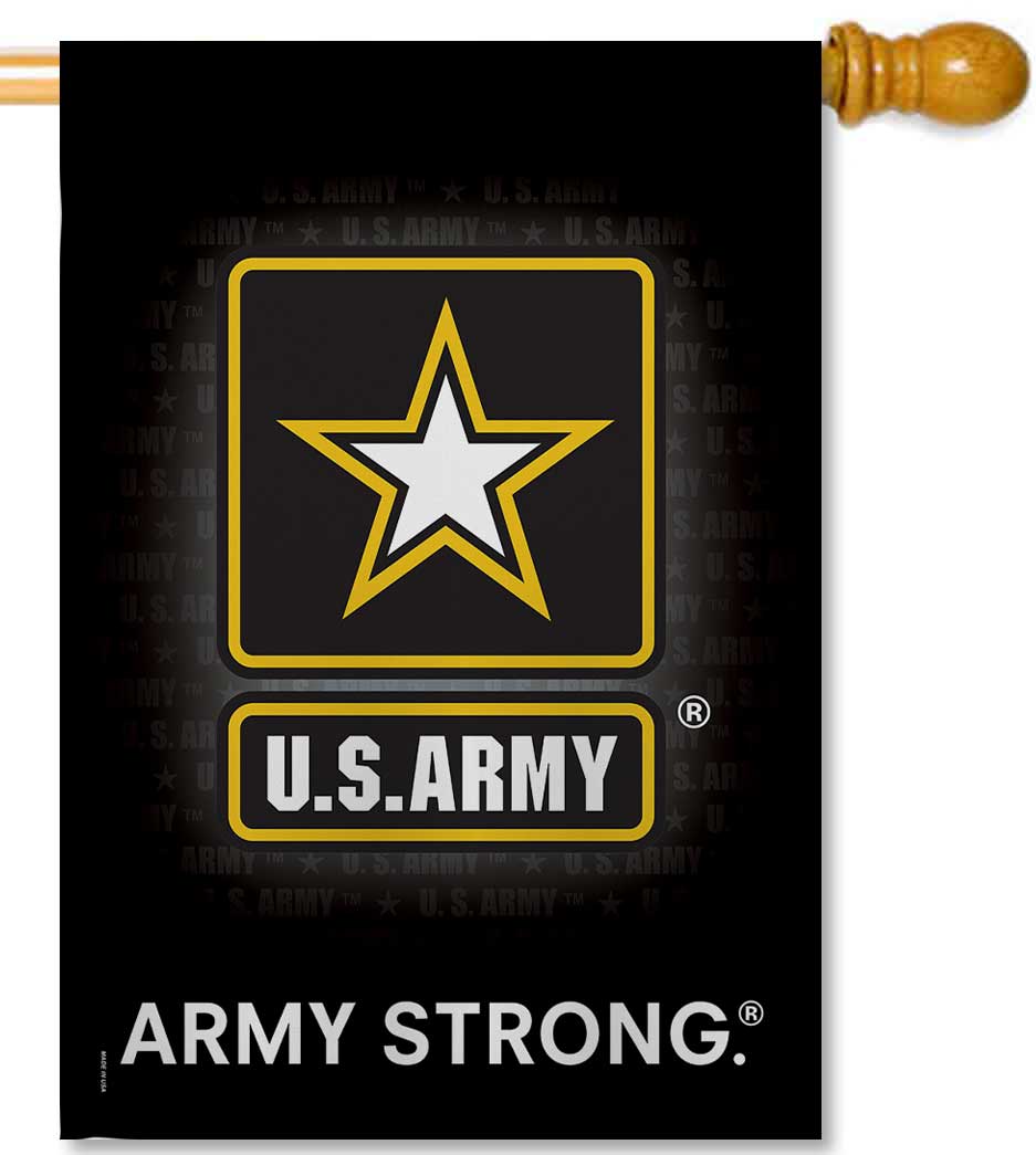 Army Strong House Flag