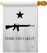 Come and Take it Gun House Flag