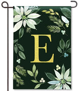 Poinsettia Joy Mono E Garden Flag