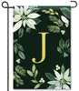 Poinsettia Joy Mono J Garden Flag