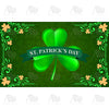 St. Patrick's Day Shamrock Door Mat