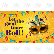 Let The Good Times Roll Door Mat