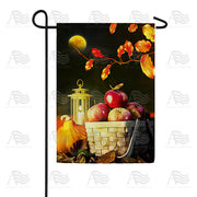 Fall Night Harvest Garden Flag