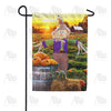 Smiling Scarecrow Garden Flag