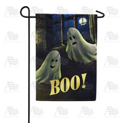 Ghostly Chatter Garden Flag