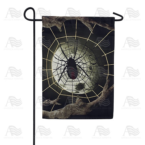 Web Of Terror Garden Flag