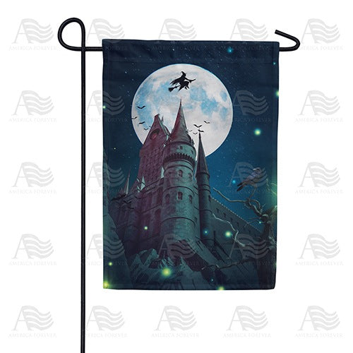 A Haunting We Will Go Garden Flag