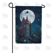 A Haunting We Will Go Garden Flag