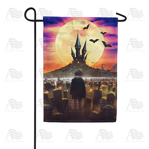 Walk Thru The Graveyard Garden Flag