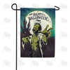 Green Zombie Garden Flag