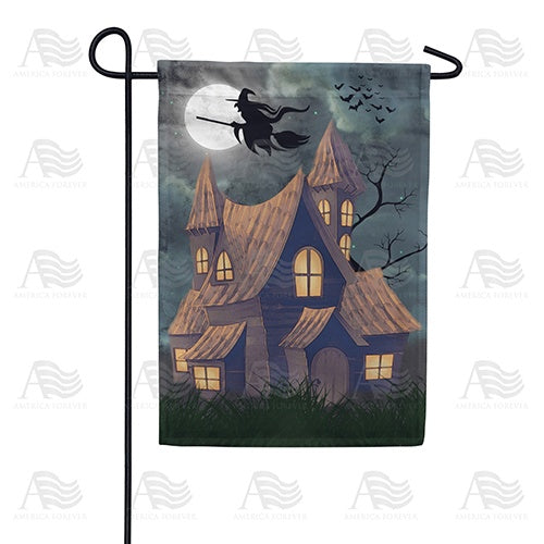 Beware The Witching Hour Garden Flag
