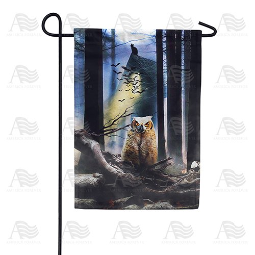 Haunted House Garden Flag