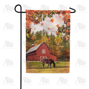 Autumn Grazing Garden Flag