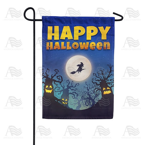 Spooky Trees Garden Flag