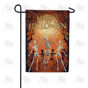 Dancing Skeletons Garden Flag