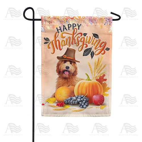 Pilgrim Pup Garden Flag