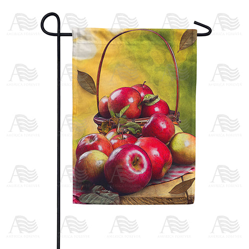 Red Delicious Apples Garden Flag