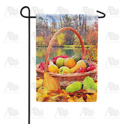 Fall Bountiful Basket Garden Flag