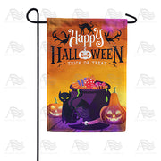 Festive Halloween Garden Flag