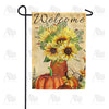 Vase Of Sunflowers Garden Flag