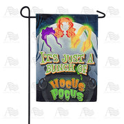 Bunch of Hocus Pocus Garden Flag