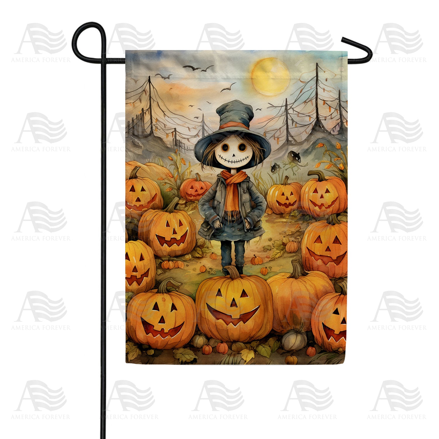 Penelope's Pumpkin Patch Garden Flag