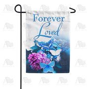 Feeling Blue Missing You Garden Flag