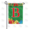 Merry Christmas - Monogram B Garden Flag