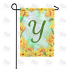 Daffodils Monogram Garden Flag